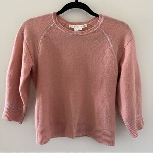 VERONICA BEARD Pink Cashmere Sweater